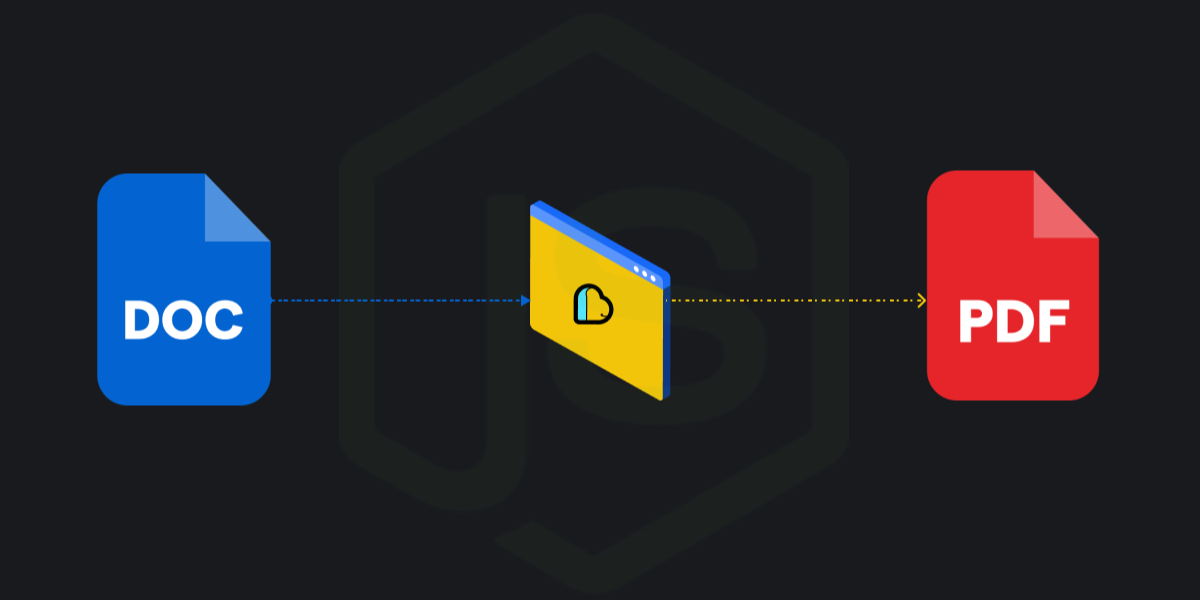 Document to PDF Conversion - A Step-by-Step Guide Using Node.js and ApyHub API