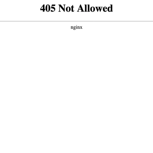 405 Method Not Allowed: What It Means and How to Fix It Fast