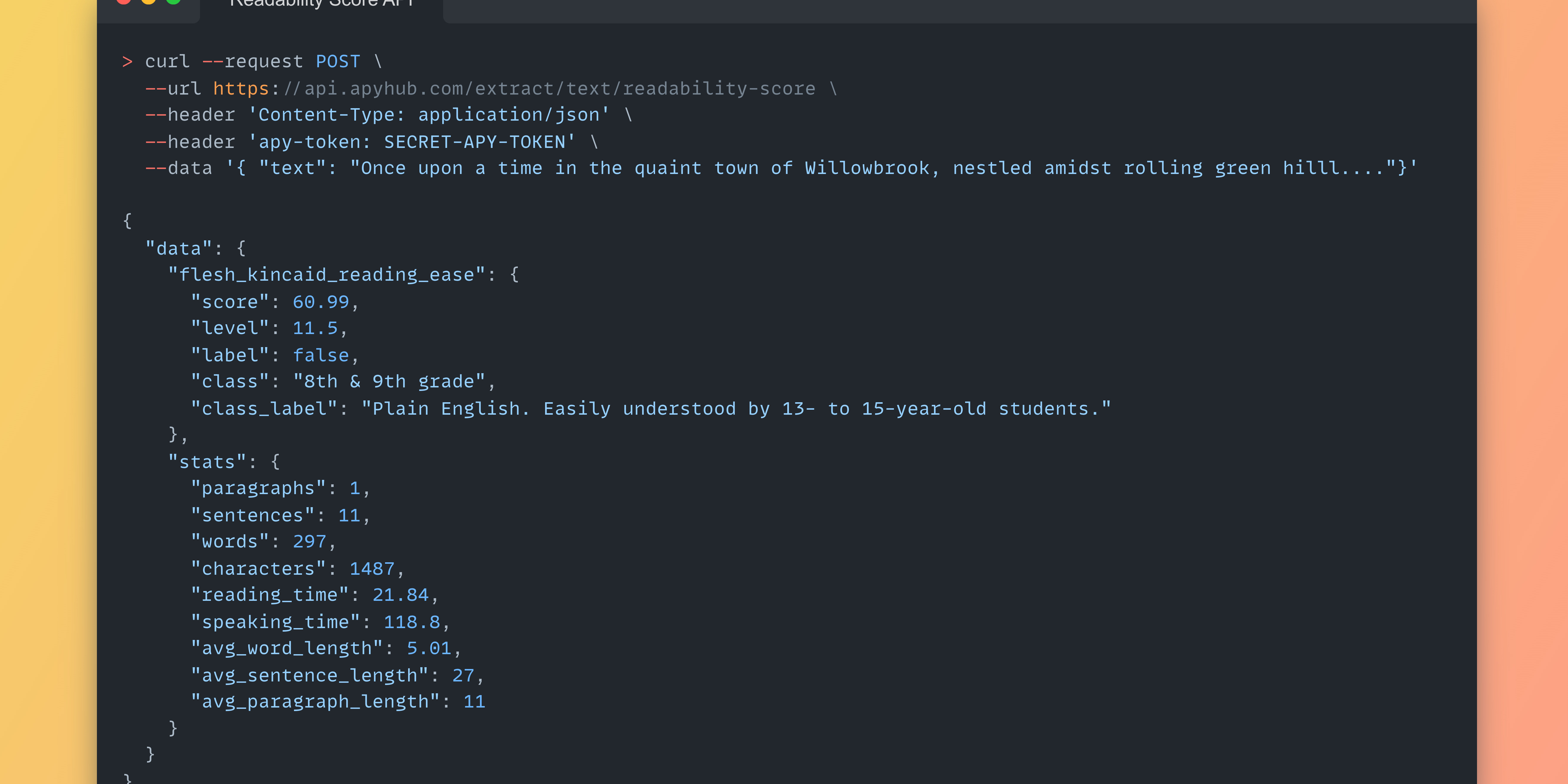 Readability Score solutions for developers: Libraries and APIs