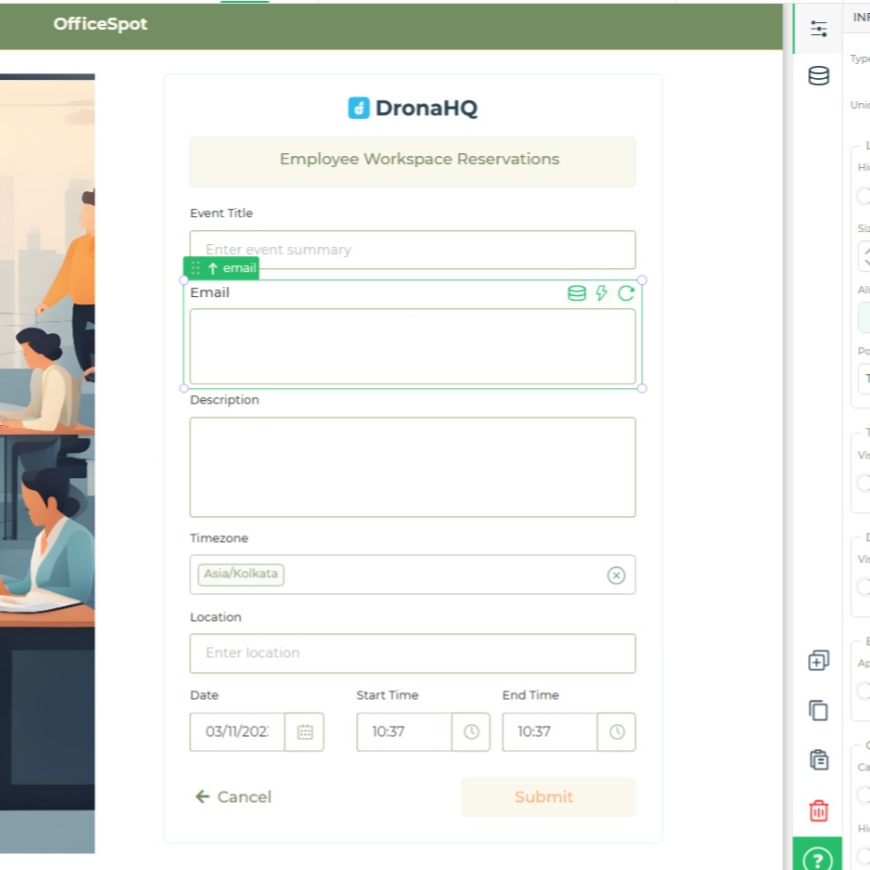 Building Workspace Reservations App using ApyHub APIs & DronaHQ