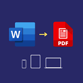 Online Word to PDF Conversion: Simple and Secure