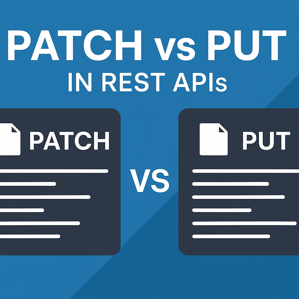 PATCH vs PUT in REST APIs: Key Differences, Examples & Best Practices