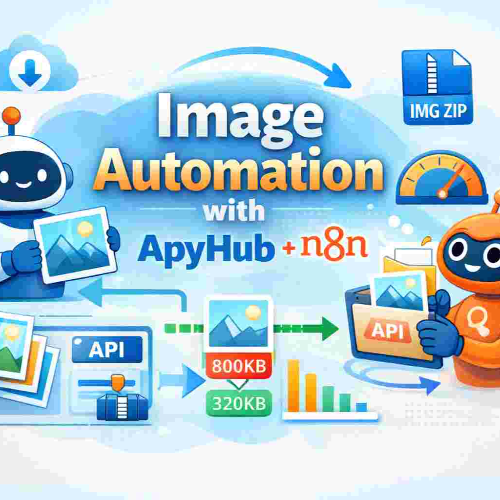 Compress Images Automatically Using ApyHub and n8n (No Coding Required)